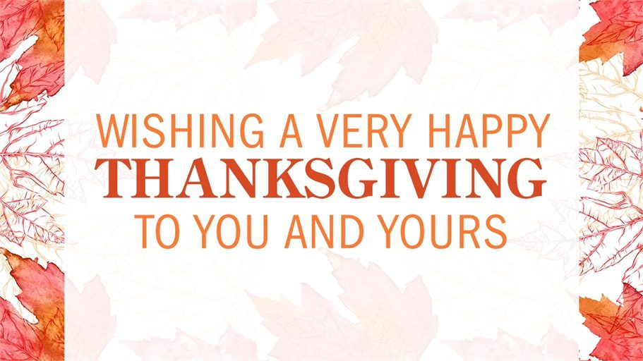 Happy Thanksgiving